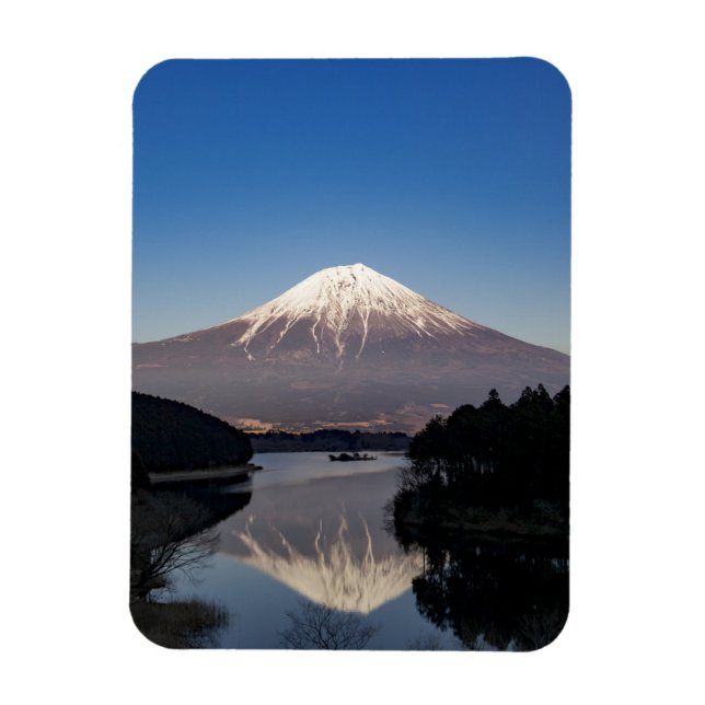 Magnet Flexible Réflexion du lac Fuji (Vertical)