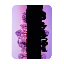 Réflexions de la fraternité au coucher du soleil