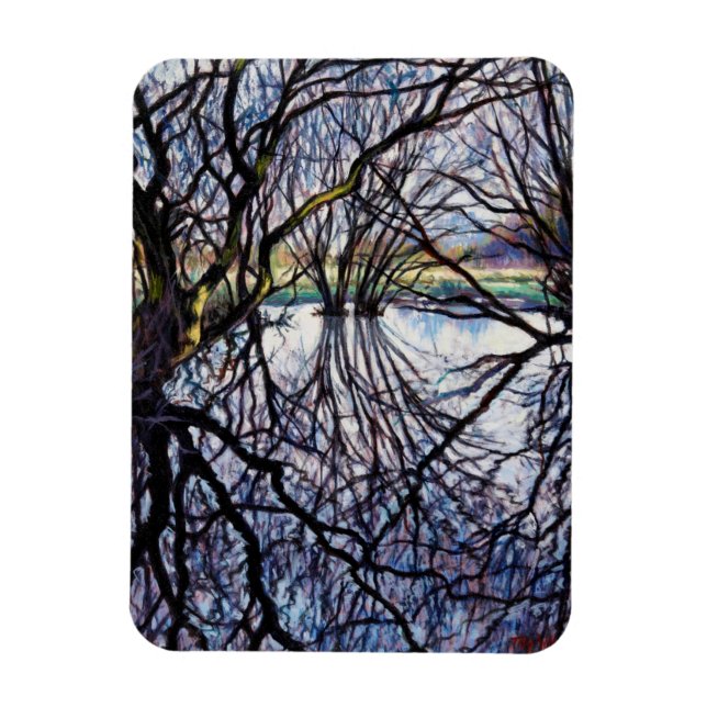 Magnet Flexible Réflexions sur les étangs 2009 (Vertical)