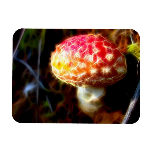 Magnet Flexible Réfrigérateur Agaric (Amanita) (Horizontal)