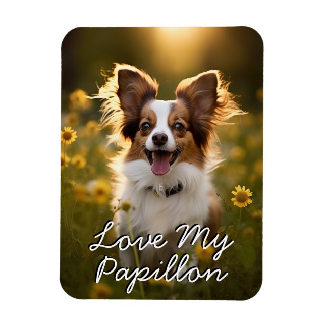 Magnet Flexible Réfrigérateur Papillon personnalisé (Vertical)