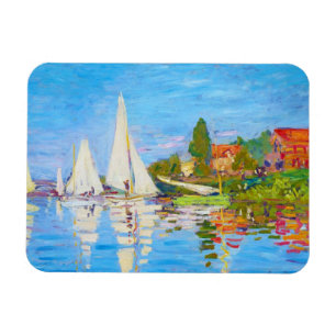 Magnet Flexible Régate à Argenteuil Claude Monet