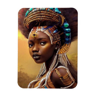 Magnet Flexible Reine africaine