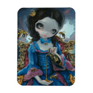 Magnet Flexible "Reine aimant de câble d'abeilles"