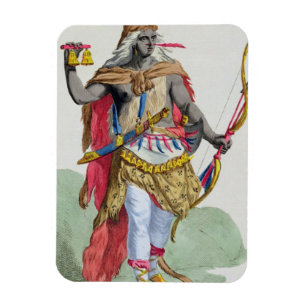 Magnet Flexible Reine Anna Nzinga (1583-1663), de Receuil des E