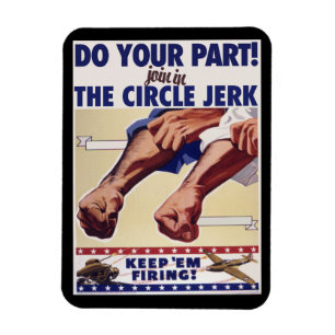 Magnet Flexible Rejoignez le Cercle Internet Jerk