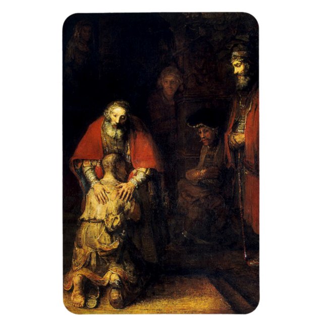 Magnet Flexible Rembrandt - Le retour du fils prodigue (Vertical)