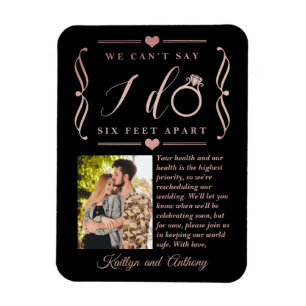 Magnet Flexible Remise du Mariage de Six Pieds Horaire Changement 