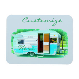 Magnet Flexible Remorque classique Thunder_Cove de voyage