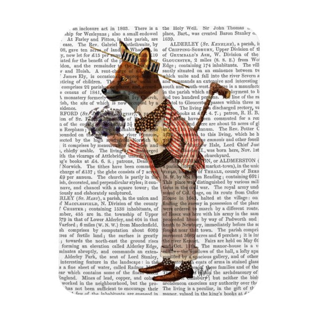 Magnet Flexible Renard dans le bateau (Vertical)