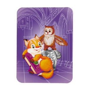 Magnet Flexible renard et hibou
