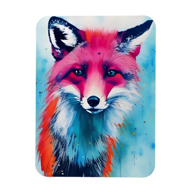Magnet Flexible Renard rouge (Vertical)