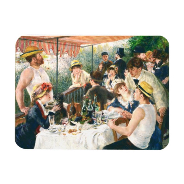 Magnet Flexible Renoir Luncheon de la Boating Party Renoir    (Horizontal)