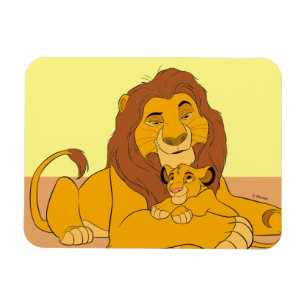 Magnet Flexible Repos de Mufasa et Simba
