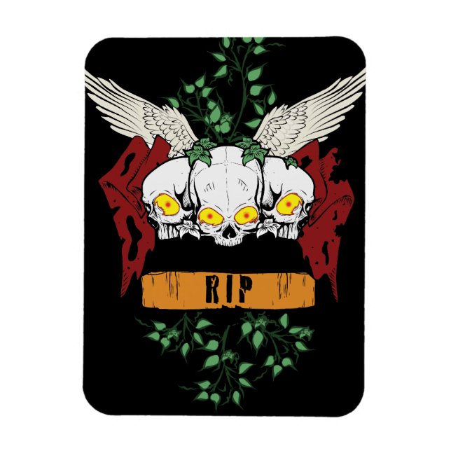 Magnet Flexible Repose en paix (Vertical)