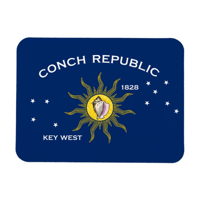 Magnet Flexible République de conch (Horizontal)