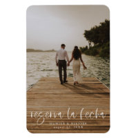Reserva La Fecha Modern Photo Invitation