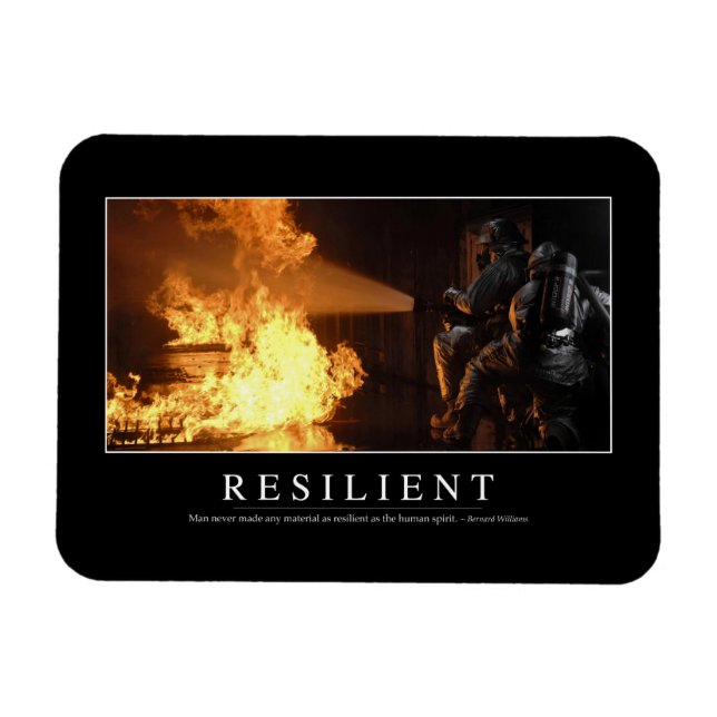 Magnet Flexible Résilient : Citation Inspirationnelle (Horizontal)