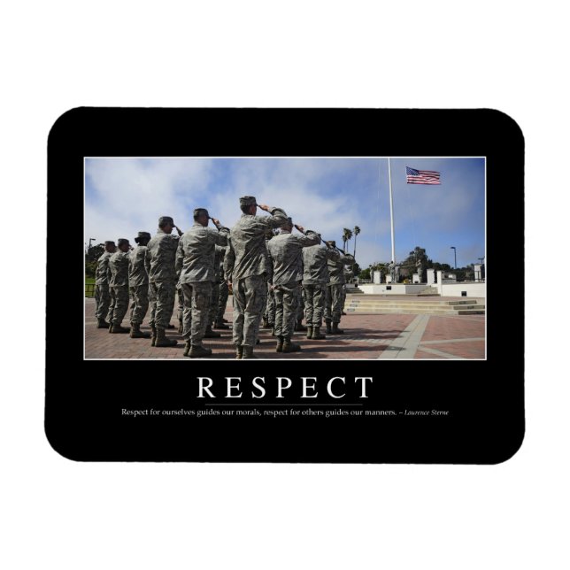 Magnet Flexible Respect : Citation Inspirationnelle 2 (Horizontal)