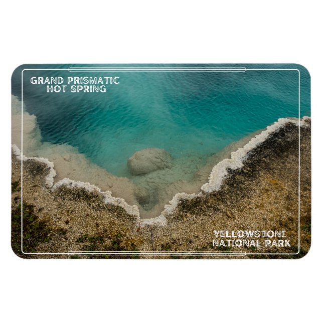 Magnet Flexible Ressort chaud, Yellowstone (Horizontal)