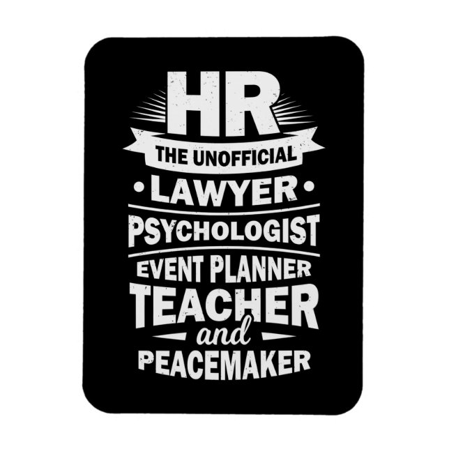 Magnet Flexible Ressources humaines Fières (Vertical)