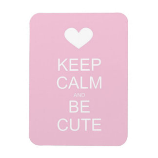 Magnet Flexible restez calme et soyez mignons