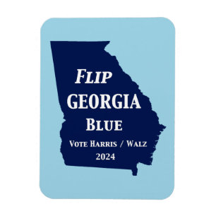 Magnet Flexible Retourner Georgia Blue en 2024