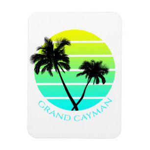 Magnet Flexible Rétro Grand Cayman Islands