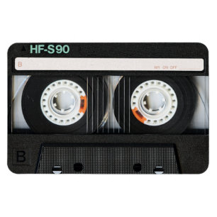 Magnet Flexible Rétro magnétophone à cassettes vintage de bande