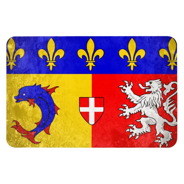Magnet Flexible Rhône-Alpes (Horizontal)