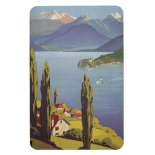 Magnet Flexible Rhône-Alpes vintages, Annecy, France -