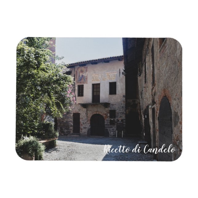 Magnet Flexible Ricetto di Candelo, Piémont, Italie (Horizontal)