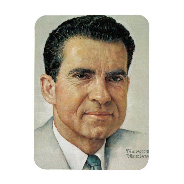 Magnet Flexible Richard Milhouse Nixon (Vertical)
