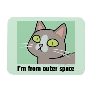 Magnet Flexible RICK ET MORTY™   Je viens de l'espace extra-atmosp