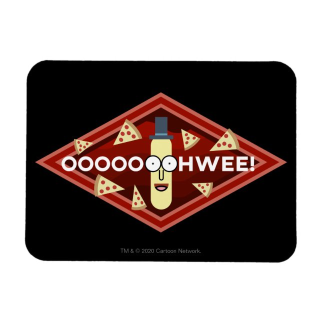 Magnet Flexible RICK ET MORTY™ | Motif des patchs d'espace externe (Horizontal)