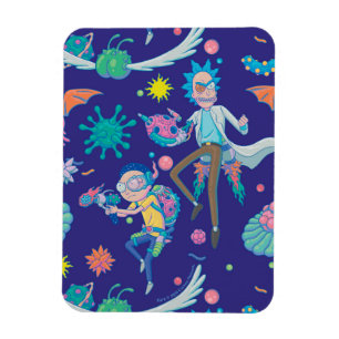 Magnet Flexible RICK ET MORTY™  Parmi les Motifs de cellules inf