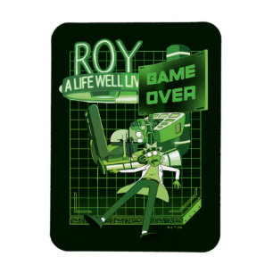 Magnet Flexible RICK ET MORTY™ Roy A Life Well Lived