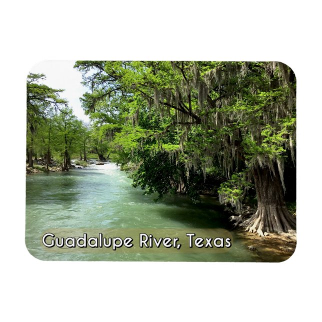 Magnet Flexible Rivière Guadalupe en Gruene, Texas (Horizontal)