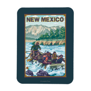 Magnet Flexible Rivière RaftingNew Mexique