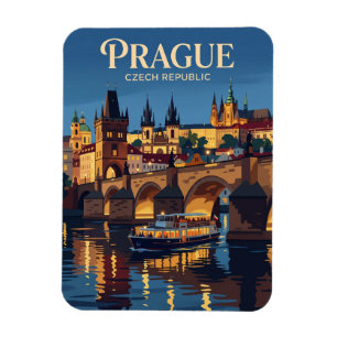Magnet Flexible Rivière Vltava République tchèque