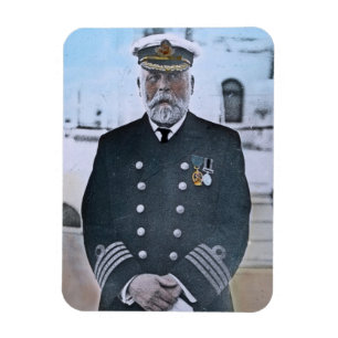 Magnet Flexible RMS Titanic Capitaine Edward J. Smith