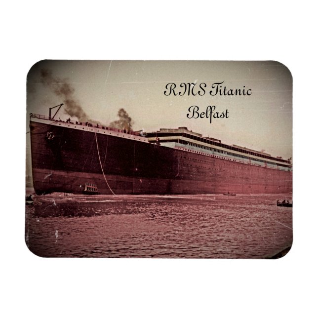 Magnet Flexible RMS Titanic Maiden Voyage (Horizontal)