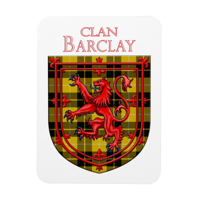 Magnet Flexible Robe Barclay Tartan Scottish Plaid (Vertical)