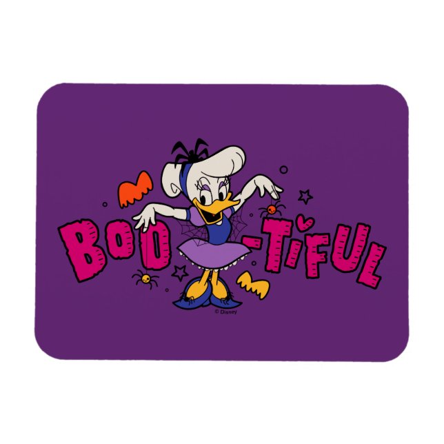 Magnet Flexible Robe Boo-tiful Daisy Canard Halloween (Horizontal)