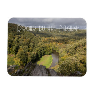 Magnet Flexible Rocher du Casquette Vue célèbre, Belgique