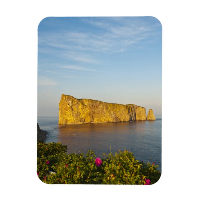 Magnet Flexible Rocher Perce (Perce Rock), Québec, Canada. (Vertical)