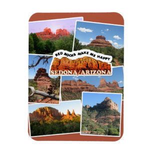 Magnet Flexible Rocher rouge de Sedona