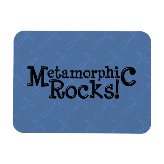 Magnet Flexible Roches métamorphiques ! (Horizontal)