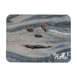Magnet Flexible Rock Face Dit Bonjour !