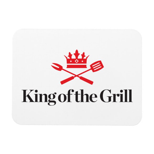 Magnet Flexible Roi du Grill (Horizontal)